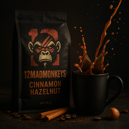 12 MADMONKEYS-Cinnamon Hazelnut Havoc