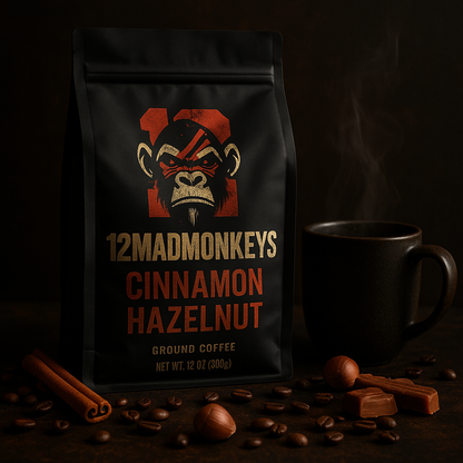 12 MADMONKEYS-Cinnamon Hazelnut Havoc