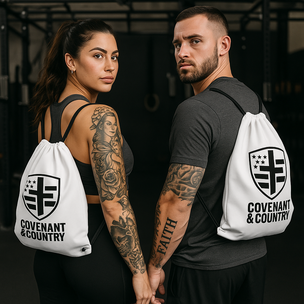 Covenant&Country Drawstring Bag