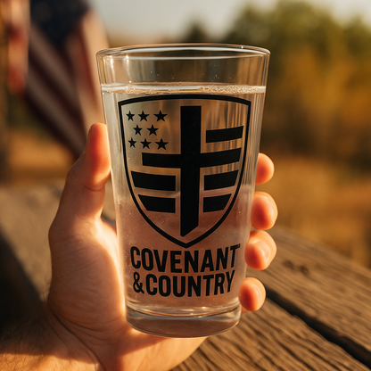 Covenant&Country Pint Glass