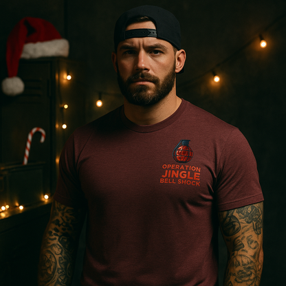 Jingle Bell Shock Tactical Strike Tee