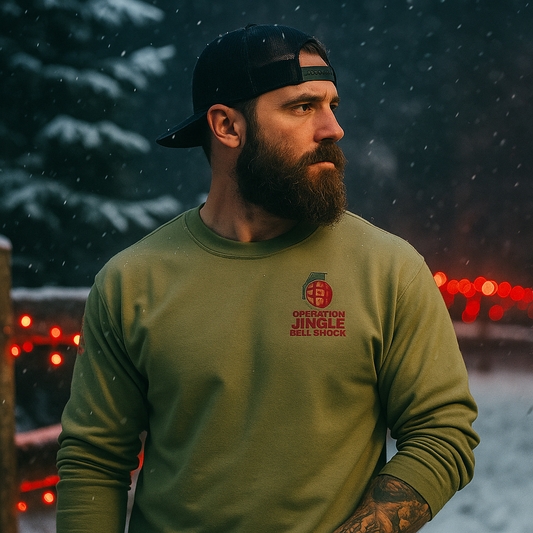 Jingle Bell Shock Tactical Strike Sweatshirt
