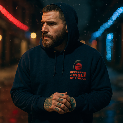 Jingle Bell Shock Tactical Strike Hoodie