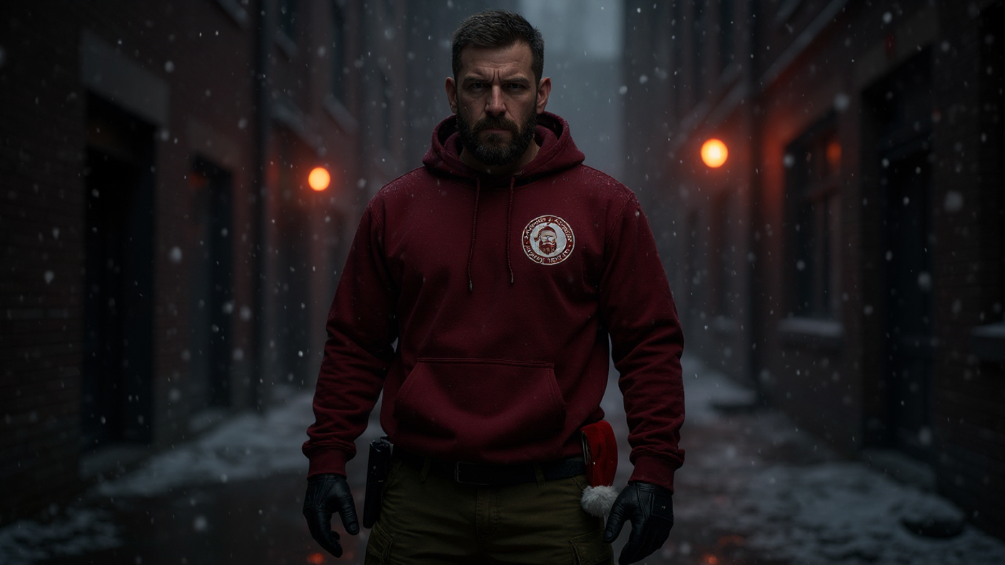 O Holy Night Ops Santa’s Silent Strike Hoodie