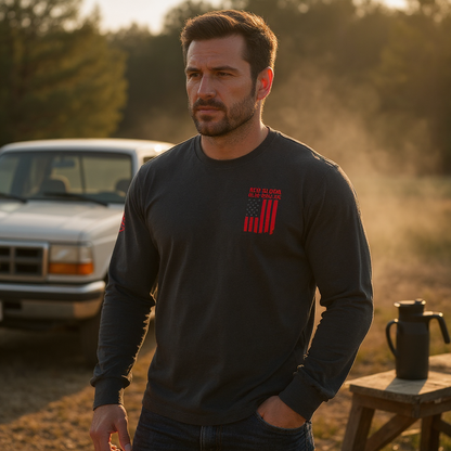 RedBlood. BlueCollar. Long Sleeve