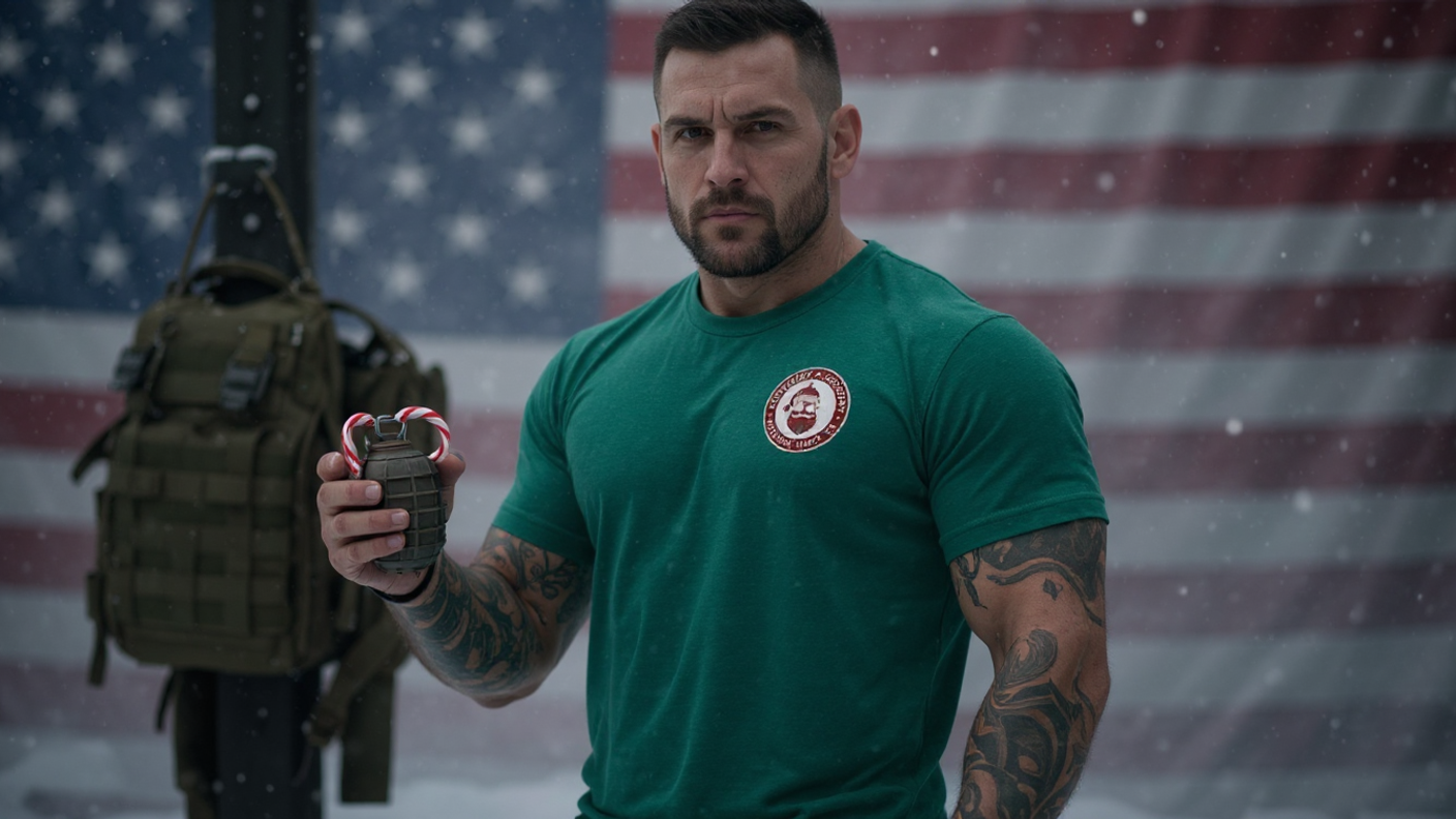 O Holy Night Ops Santa’s Silent Strike Tee