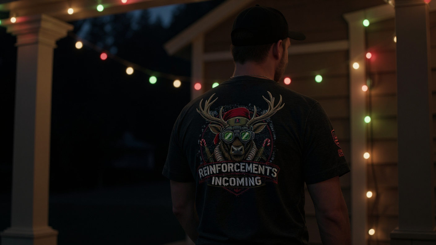 Joy Drop Reinforcements Incoming Tee