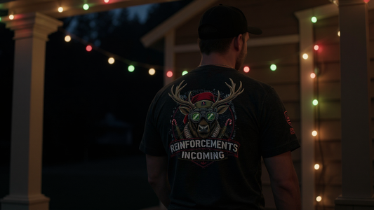 Joy Drop Reinforcements Incoming Tee