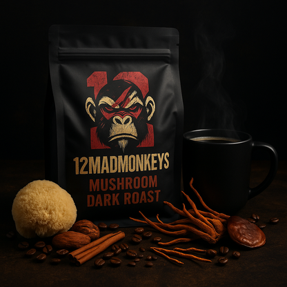 12 MADMONKEYS COFFEE-Brainstorm Brew (Mushroom)