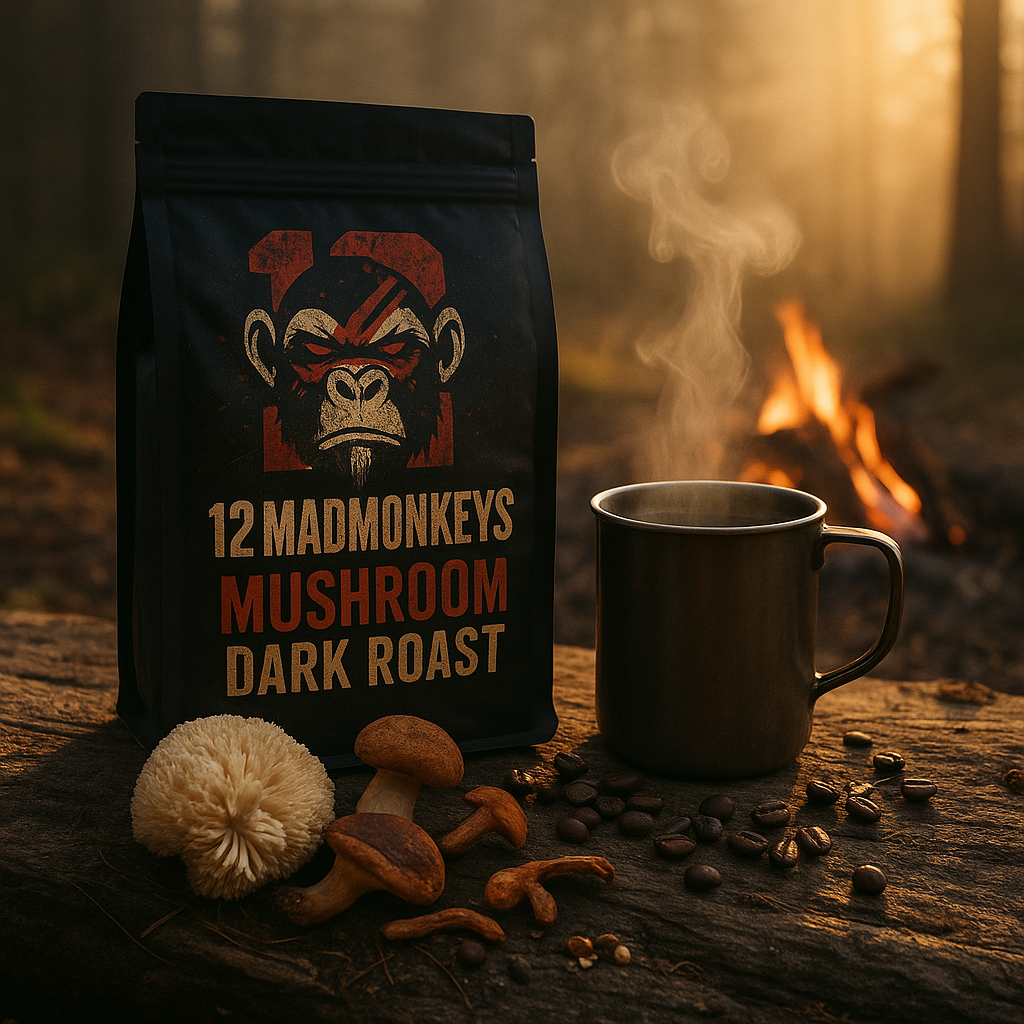 12 MADMONKEYS COFFEE-Brainstorm Brew (Mushroom)