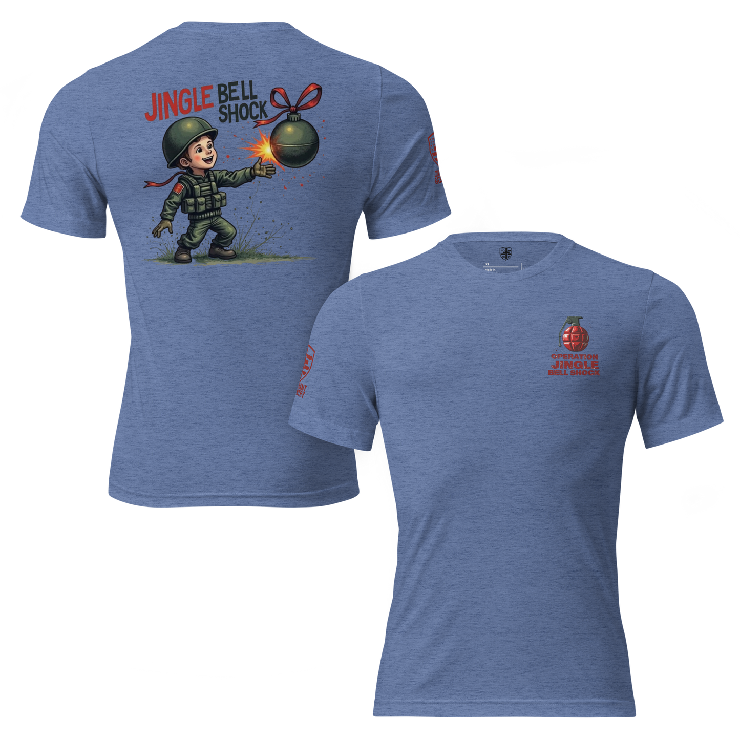 Jingle Bell Shock Tactical Strike Tee