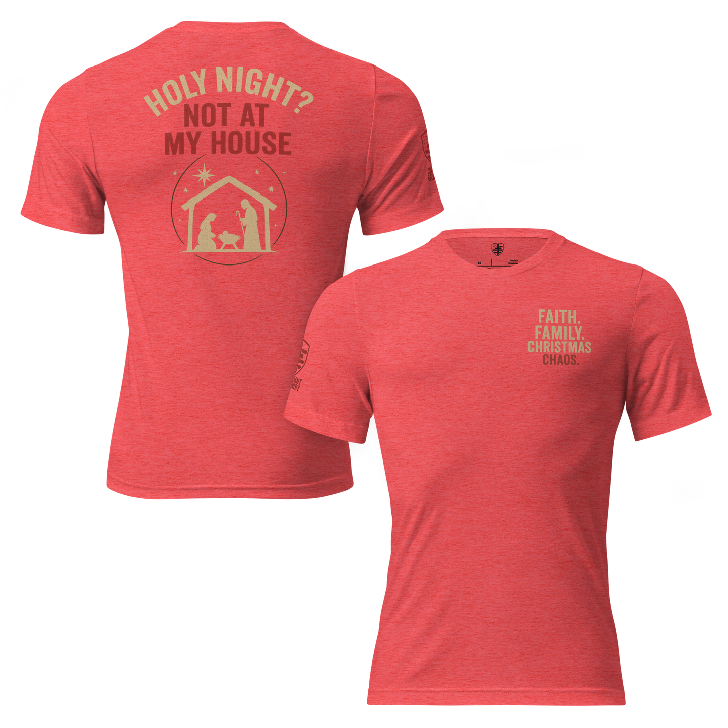 Faith. Family. Christmas Chaos. Tee