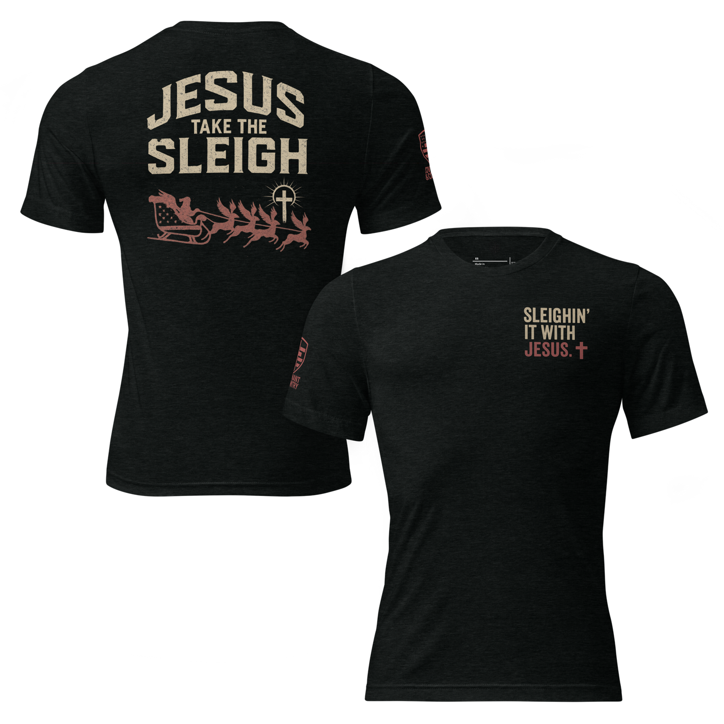 Sleighin’ It With Jesus Tee