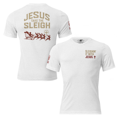 Sleighin’ It With Jesus Tee