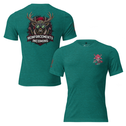 Joy Drop Reinforcements Incoming Tee