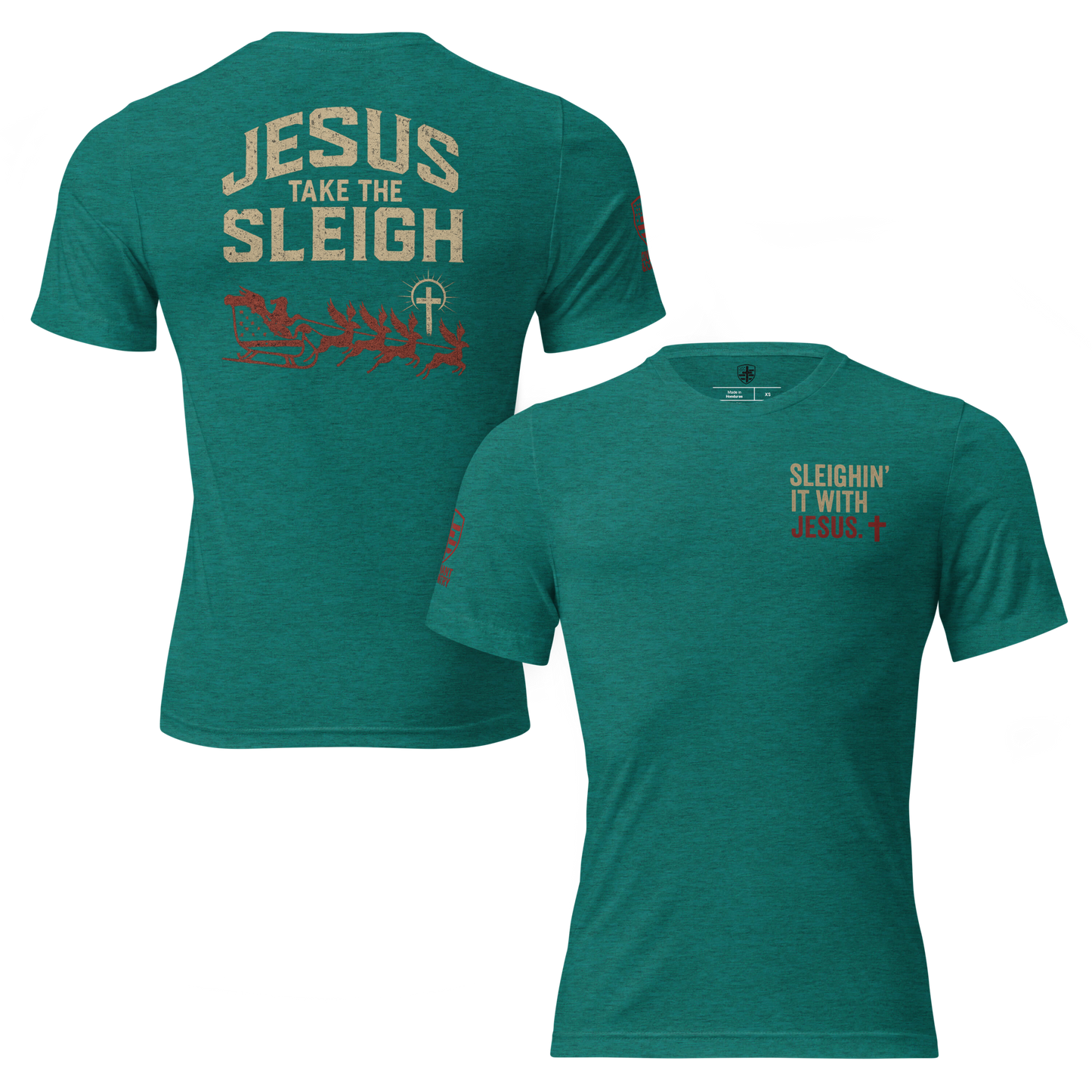 Sleighin’ It With Jesus Tee
